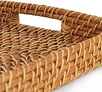 Martha Stewart Rattan Serving Tray (76604.01)
