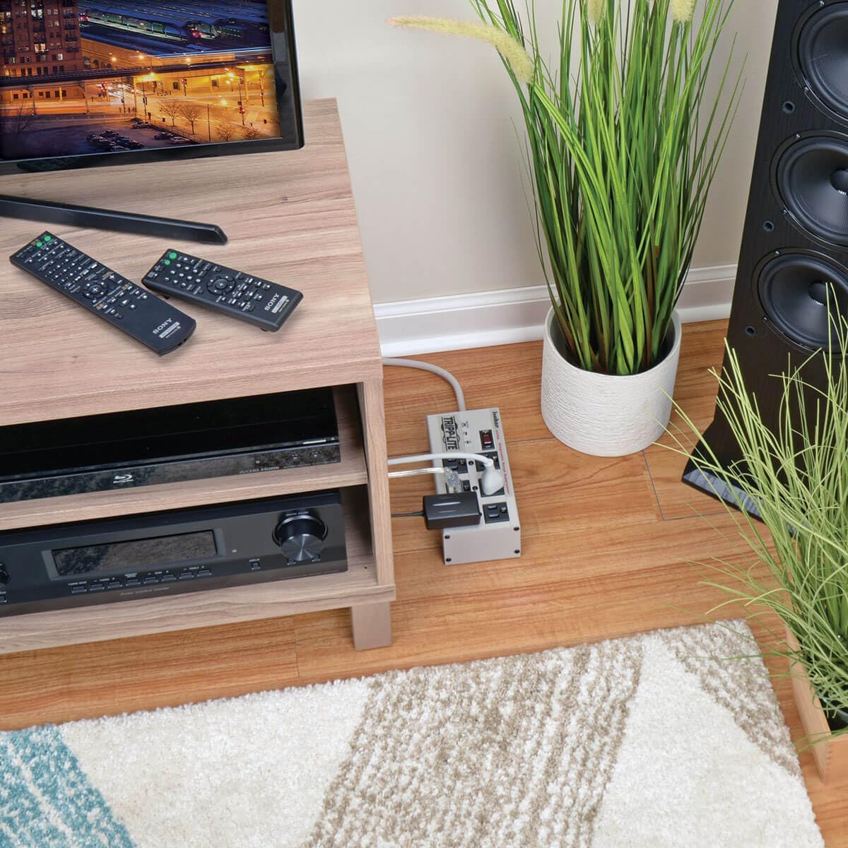 TRIPP LITE Isobar Series Surge Protector Power Strip, Metal, 3330 Joules, 6 ft Cord