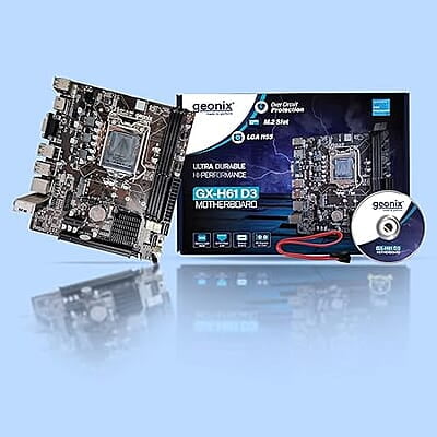 Geonix Motherboard H61 Ddr3