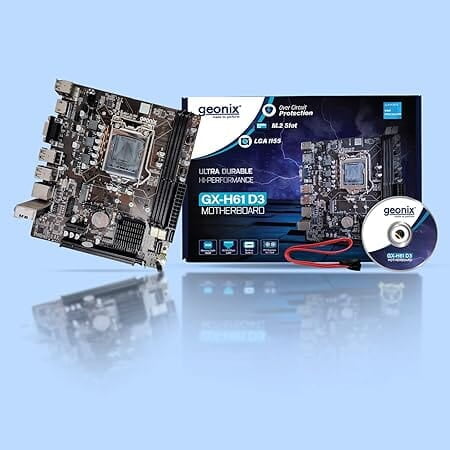 Geonix Motherboard H61 Ddr3