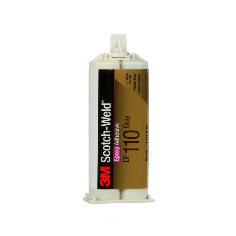 3M Scotch-Weld Epoxy Adhesive Duo-Pak, Translucent, 1.69-Ounce