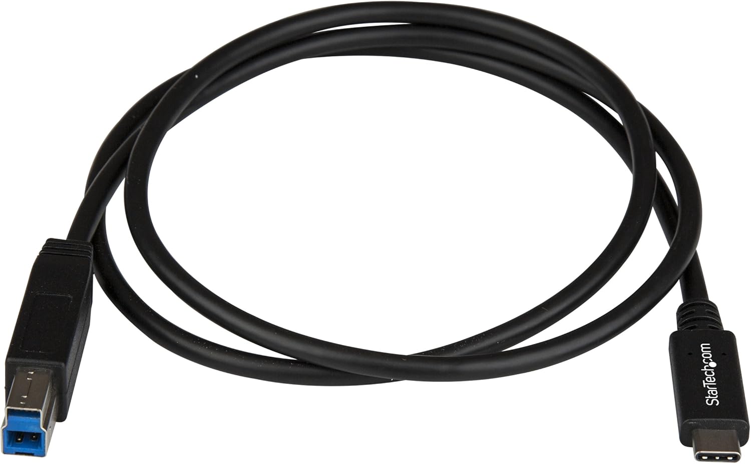 StarTech.com 3.3ft (1m) USB-B to USB-C Cable, USB 10Gbps, Data Cord, USB 3.2 Gen 2, USB-C Data Transfer Cable