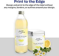 Avery Durable Waterproof Rectangle Labels, Sure Feed Technology, 2.5" x 5", 30 Total, Oil and Tear-Resistant Waterproof Labels, Print-to-The-Edge, Laser/Pigment-Based Inkjet Printable 30 labels