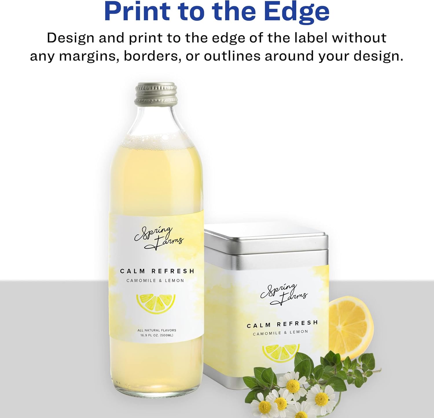 AVERY Durable Waterproof Rectangle Labels, Sure Feed Technology, 4" x 6", Print-to-the-Edge