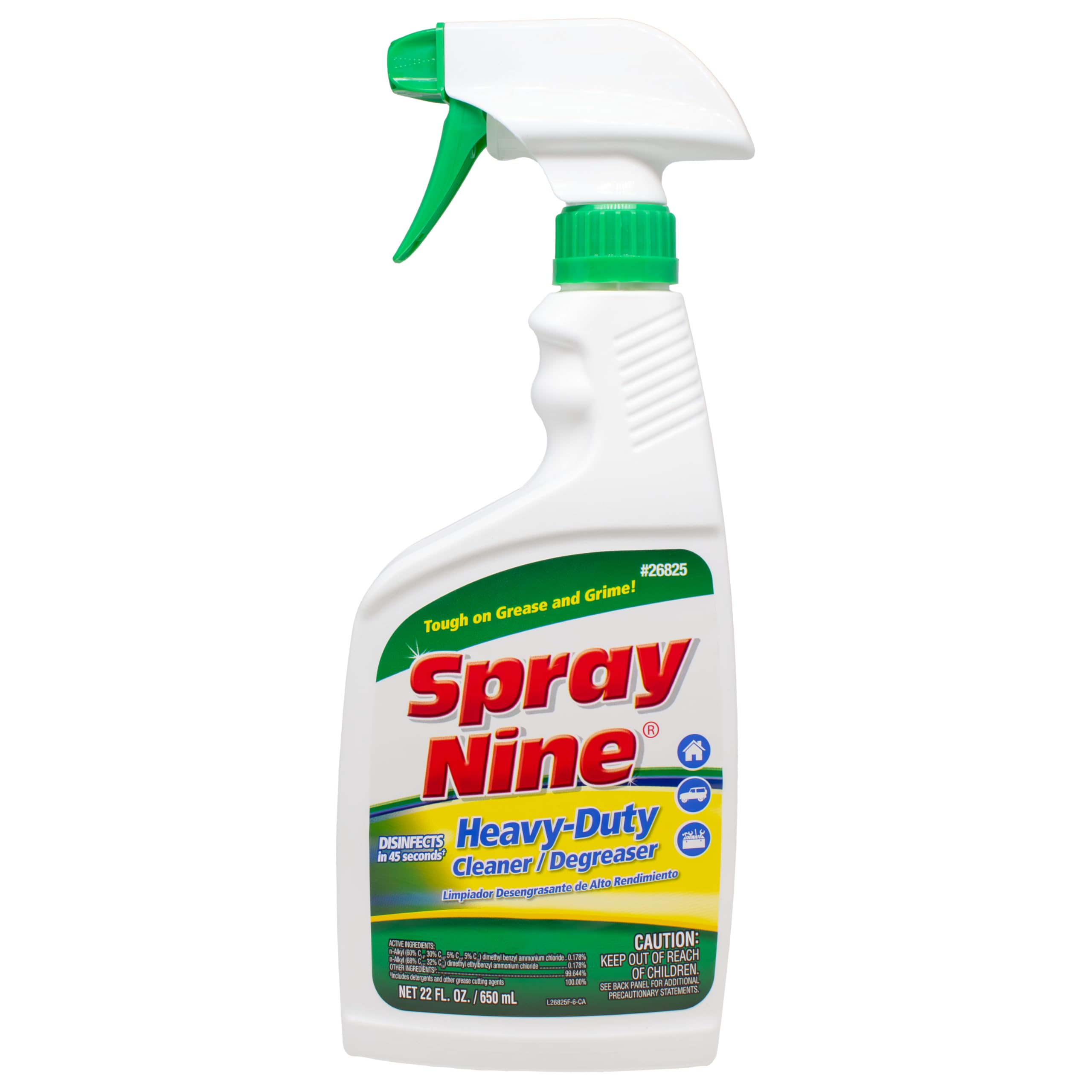 SPRAY NINE Heavy Duty Cleaner, Degreaser & Disinfectant
