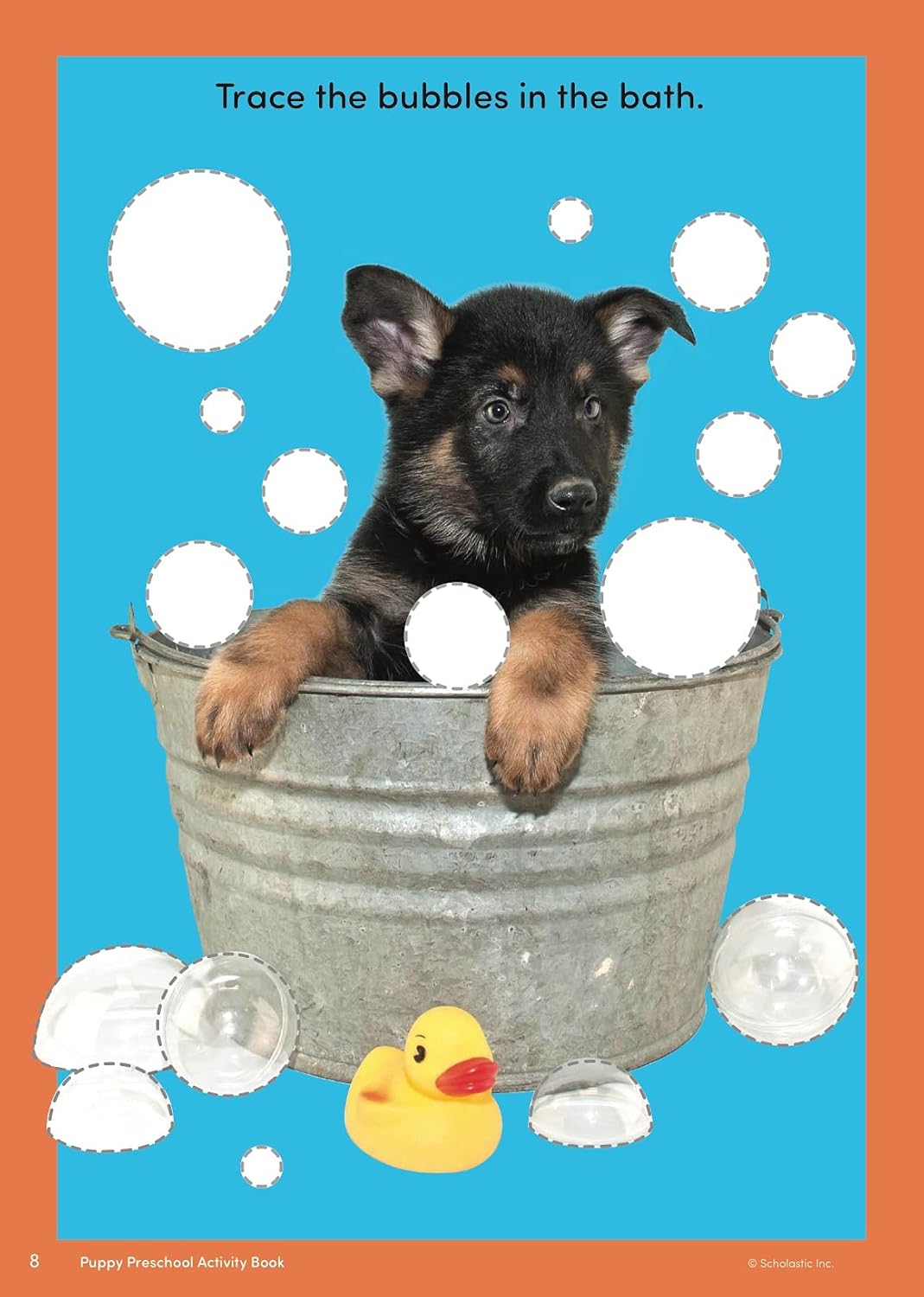 Scholastic Puppy Preschool Activity Book, Pre-K