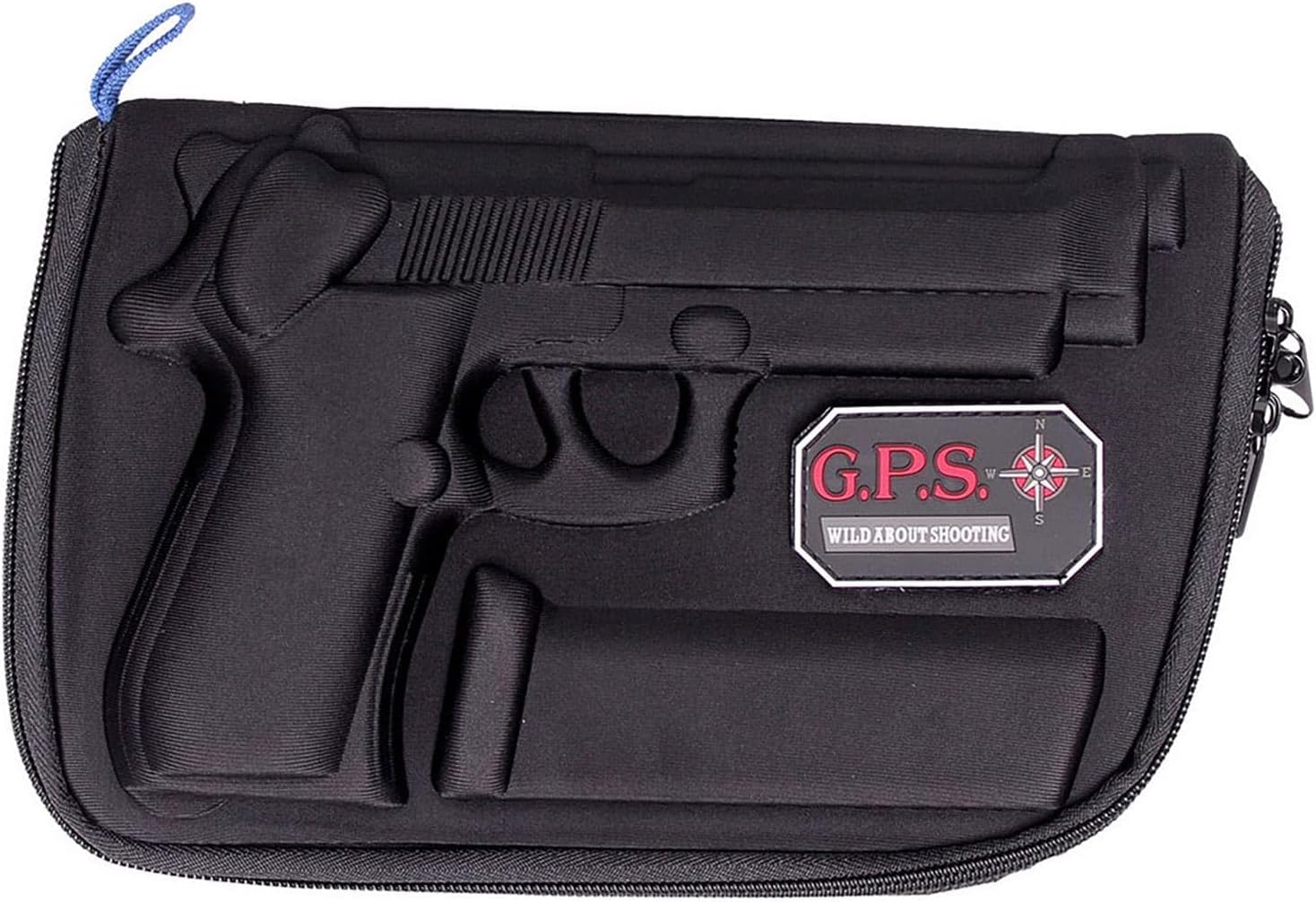 G5 Outdoors GPS-909PC Custom Molded Pistol Case for Beretta 92/96 - Black