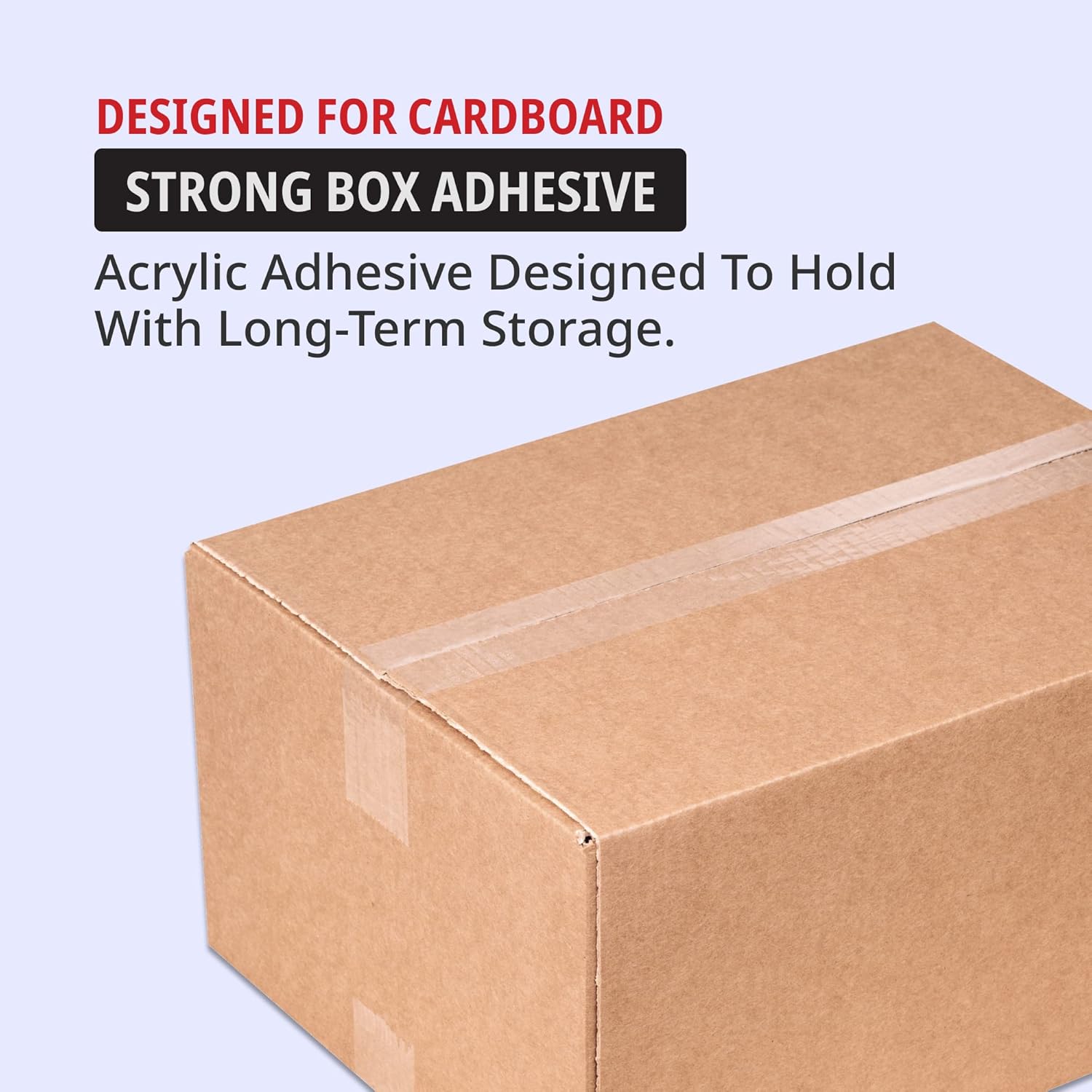 TAPE LOGIC Acrylic 350 Series Heavy-Duty Carton Sealing Tape