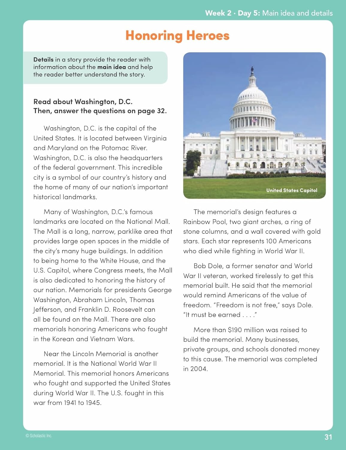 Scholastic Teacher Resources Weekly Reader: Summer Express, Between Grades 4 and 5