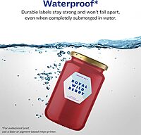 AVERY Durable Waterproof Hexagon Labels, Sure Feed Technology, 1-1/2" x 1-47/54"