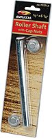 CE Smith Trailer 10701A Roller Shaft with Cap Nuts, 1/2" x 6 1/4"- Replacement Parts and Accessories for Your Ski Boat
