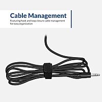 Cyber Acoustics 3.5mm Stereo Headphones for PCs and Other 3.5mm Devices in The Office, Classroom or Home (ACM-6004) 1 Unit