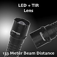 Nightstick NSP-420 Adjustable Beam Flashlight, 3 AAA, Black