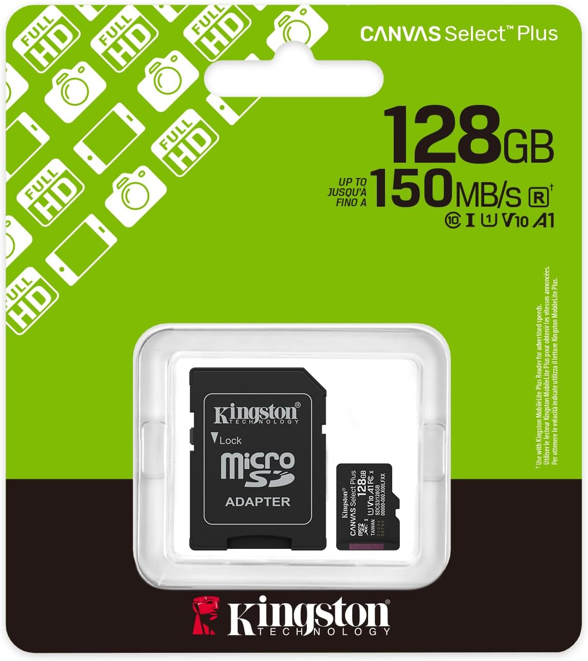 KINGSTON Canvas Select Plus microSDXC Card