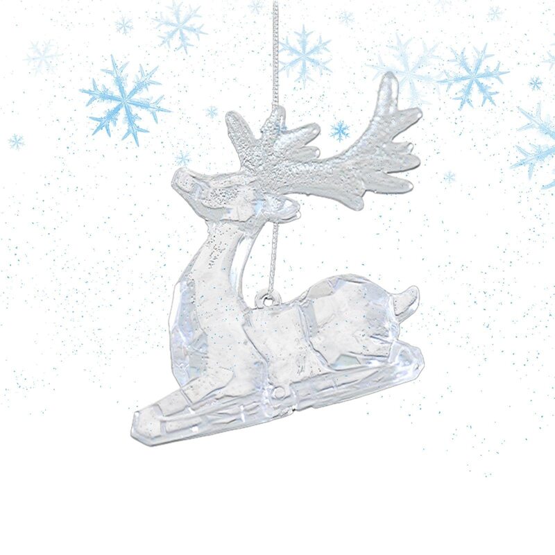 Luhr-Jensen 30' Jet Driver - Clear UV Moon Jelly Sitting Deer