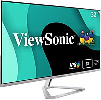 ViewSonic VX3276 32-Inch Widescreen Monitor with Ultra-Thin Bezels