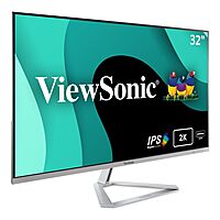 ViewSonic VX3276 32-Inch Widescreen Monitor with Ultra-Thin Bezels