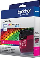Brother LC406XL INKvestment Magenta High-Yield Ink Tank, LC406XLM