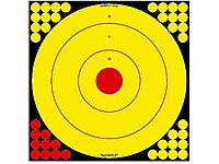 BIRCHWOOD CASEY Shoot-N-C Long Range Bullseye Always Flat Adhesive Back Shooting Training Reactive 17.75" Targets