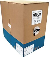 EATON TRIPP LITE SERIES CAT6A 10G SOLID CORE UTP BULK ETHERNET CABLE, CMR RATED