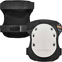 Ergodyne ProFlex 315HL Textured Cap Knee Pads, Hook & Loop Closure
