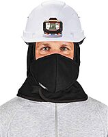 Ergodyne - 16871 Winter Hard Hat Liner with Cotton Mouthpiece, N-Ferno 6871, black, kit