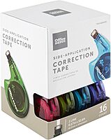 Office Depot® Brand Side-Application Correction Tape, 1 Line x 392" , Pack Of 16 Cartridges