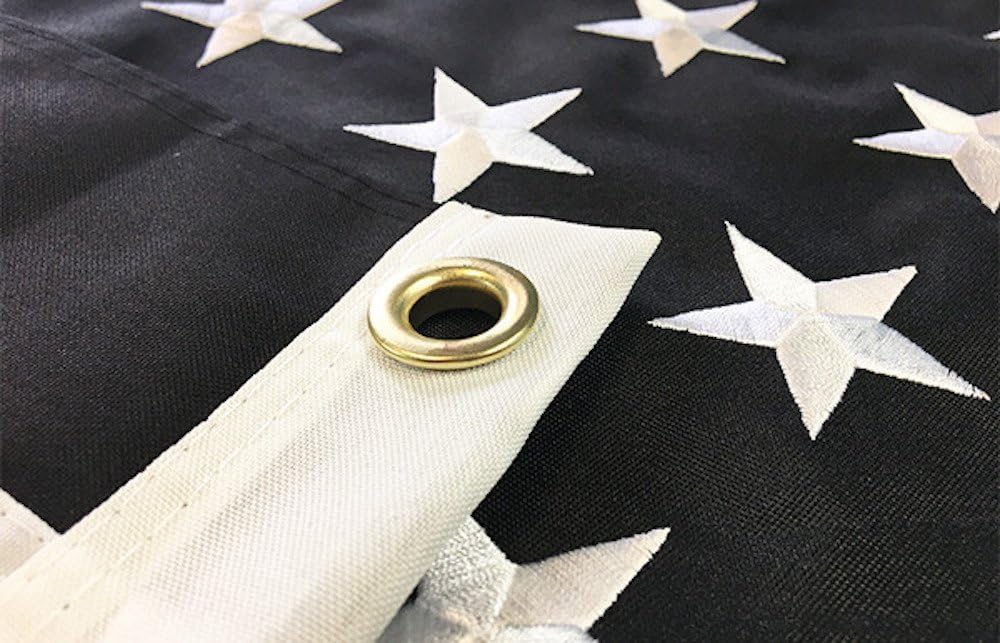 THIN BLUE LINE USA DuraSleek Thin Blue Line American Flag, Sewn & Embroidered