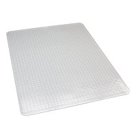 ES Robbins EverLife Chair Mat for Medium Pile Carpet, 36 x 48 in, Clear
