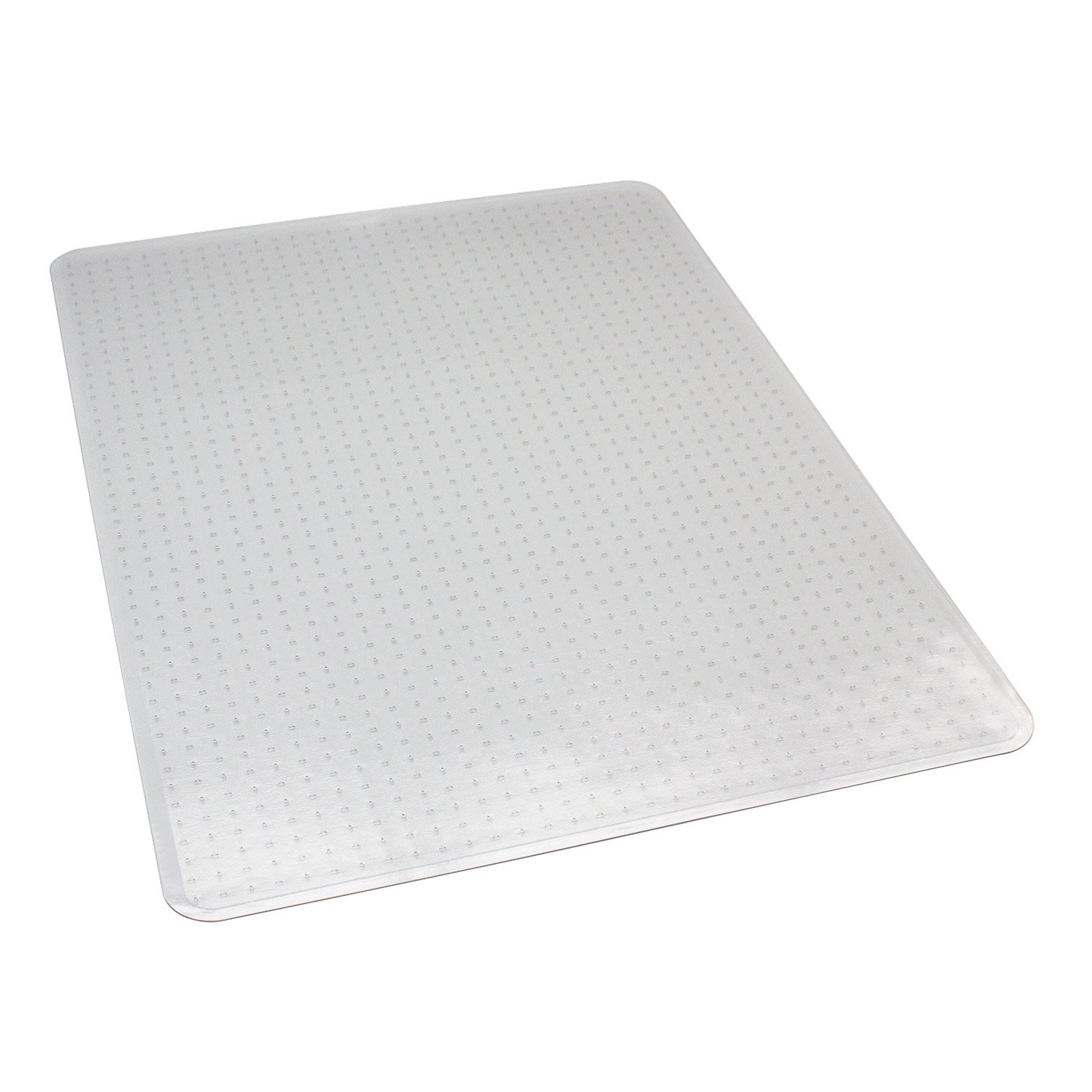 ES Robbins 128381 EverLife AnchorBar Chairmat, Rectangle 46 x 60, Beveled Crystal Edge, 1 Each