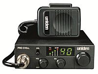 Uniden PRO510XL Pro Series 40-Channel CB Radio. Compact Design. Backlit LCD Display. Public Address. ANL Switch and 7 Watts of Audio Output. Unique PLL Circuit. S/RF LED Meter. , Black