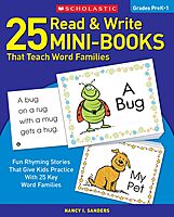 25 Read and Write Mini-Books That Teach Word Families