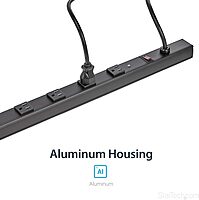 StarTech.com 24 Outlet 120V 15A Rackmount Power Strip - Power distribution strip (rack-mountable) - output connectors: 24