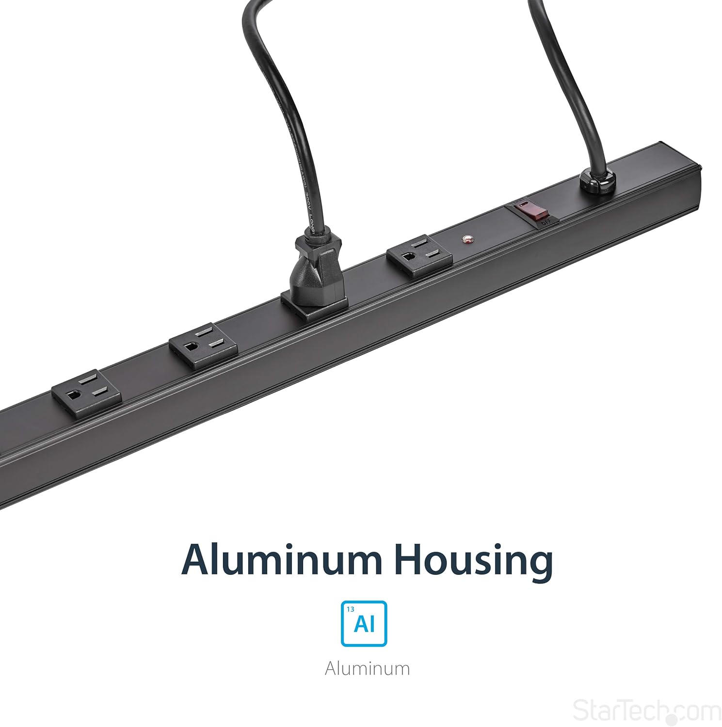 StarTech.com 24 Outlet 120V 15A Rackmount Power Strip - Power distribution strip (rack-mountable) - output connectors: 24