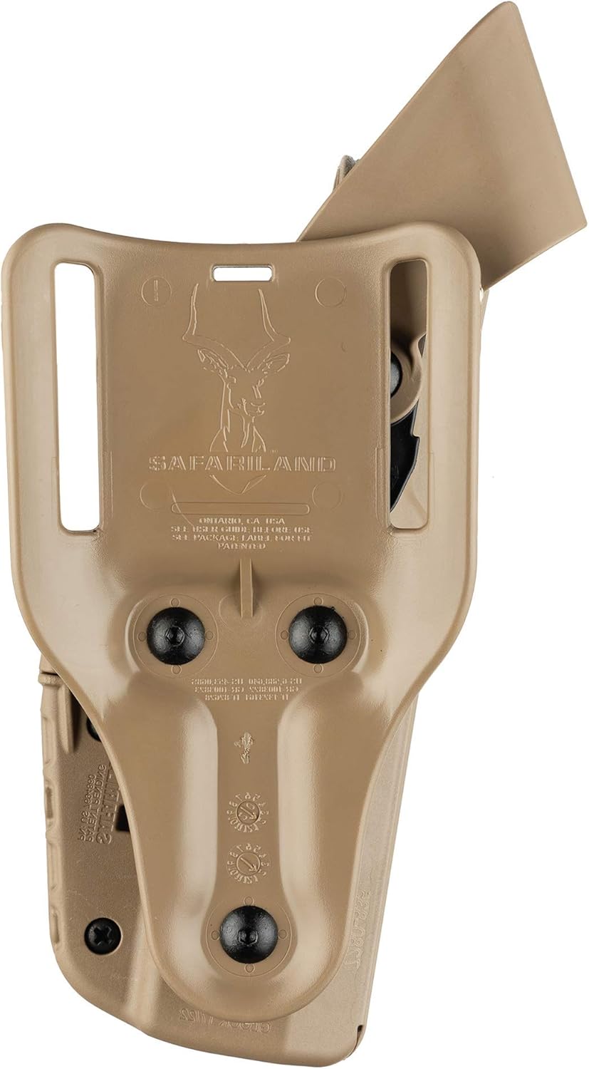 Safariland 7280 SLS Level II Retention Duty Holster, Mid Ride