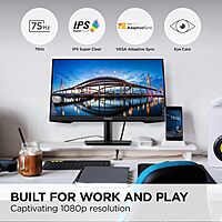 VIEWSONIC Full HD 1080p Frameless Eye Care Monitors