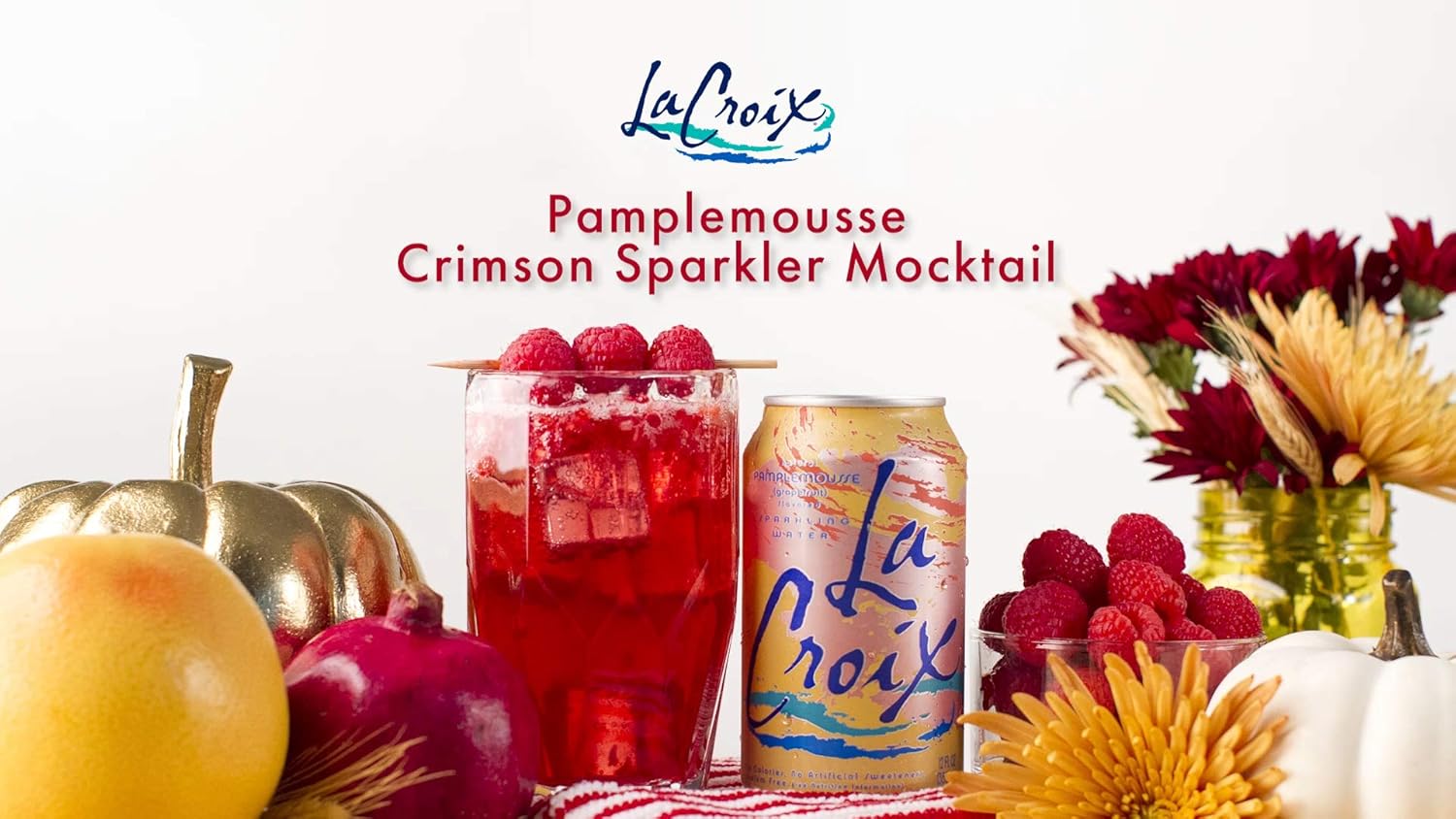 LaCroix Sparkling Water, Lemon, Lime, & Grapefruit Variety Pack, 12 Fl Oz (Pack of 24) Naturally Essenced, 0 Calories