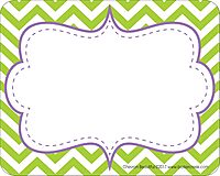 Barker Creek Name Badges & Self-Adhesive Labels, Beautiful Chevron, Multi-Purpose Name Tags, Gift Tags, And More! 3.5" x 2.75", 45 in Pkg, Home, School and Office Supplies (1523)