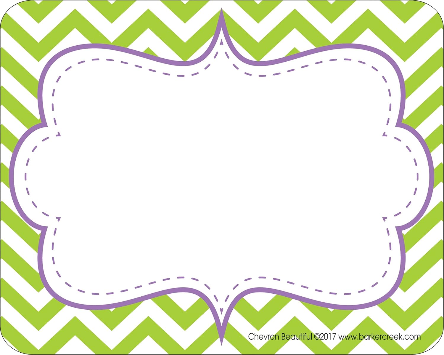 Barker Creek Name Badges & Self-Adhesive Labels, Beautiful Chevron, Multi-Purpose Name Tags, Gift Tags