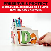 SCOTCH Thermal Laminating Pouches, 5 mil, Clear