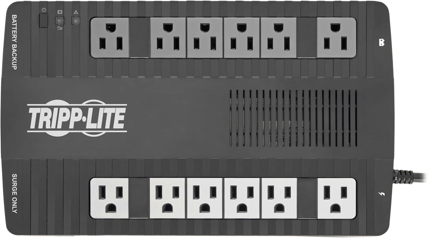 TRIPP LITE Ultra-Compact Line-Interactive UPS with AVR and 12 Outlets