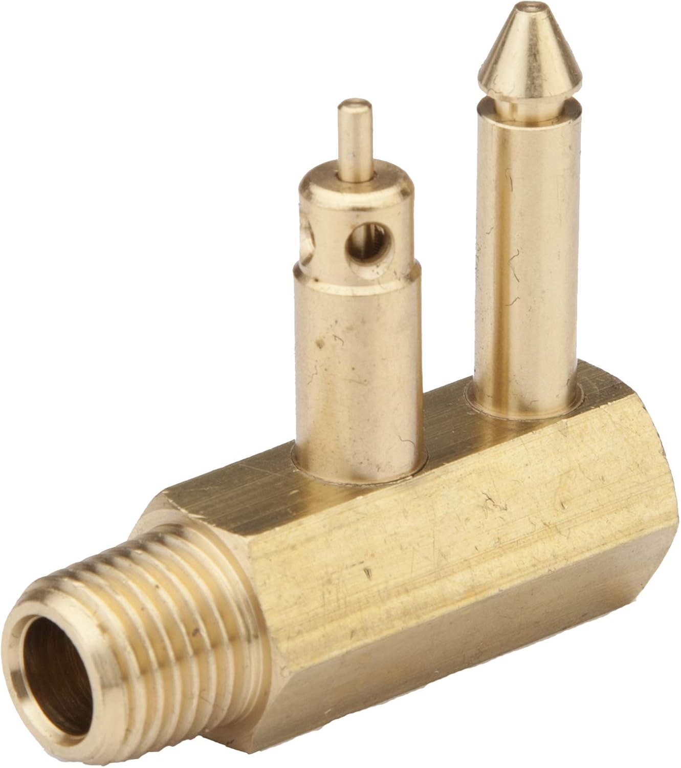 attwood 8873-6 Brass Quick-Connect Tank Fitting 1/4-Inch NPT Male Thread for Mercury/Mariner