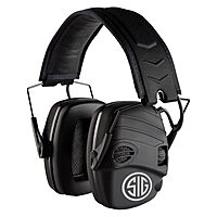 AXIL x SIG SAUER TRACKR Electronic Ear Muffs | Compact Foldable Water-Resistant Hearing Enhancement & Noise Reduction