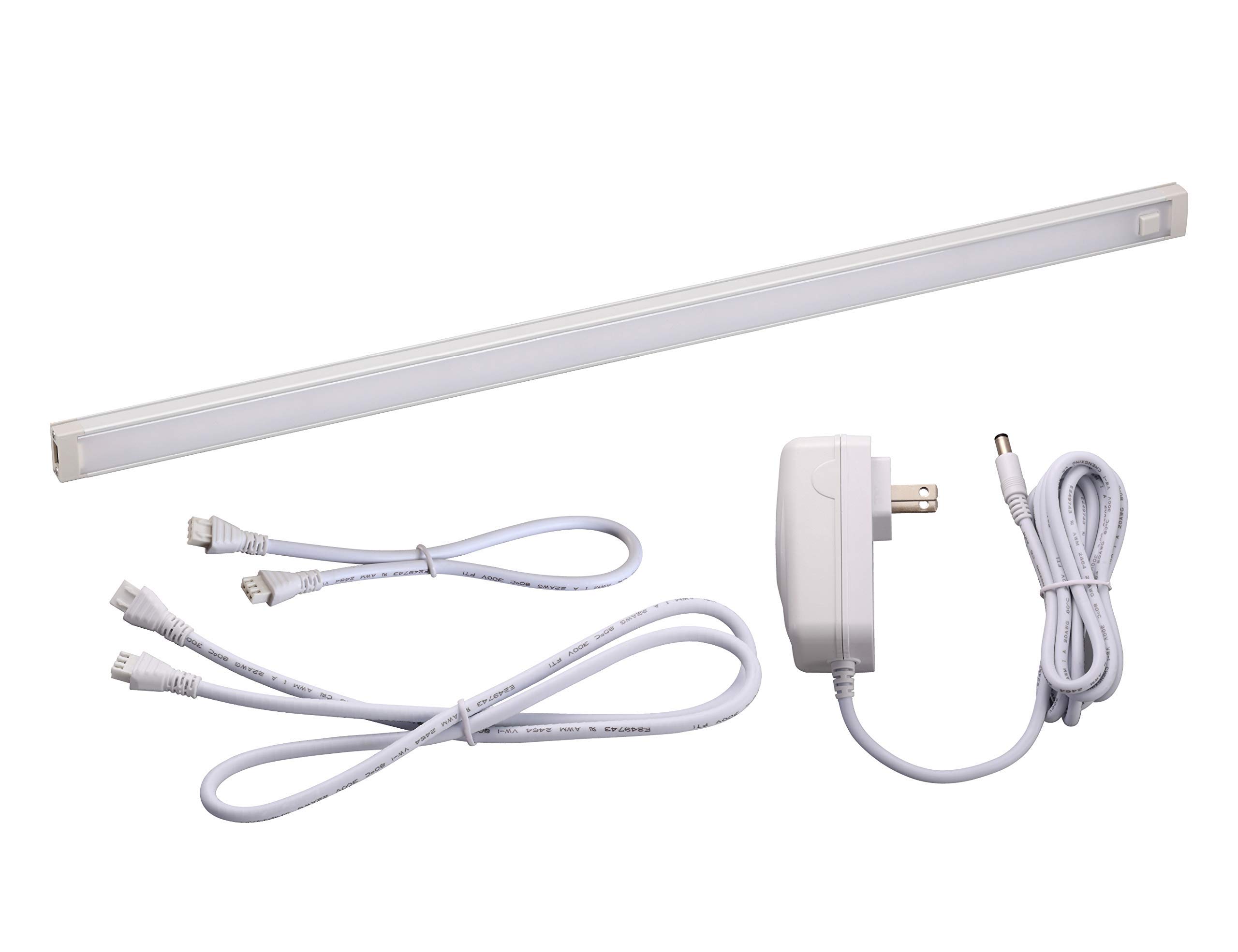 BLACK+DECKER PUREOPTICS LED Under-Cabinet Dimmable Linkable Lighting Kit