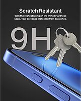 Belkin ScreenForce TemperedGlass Treated Screen Protector for iPhone 16 Plus, 15