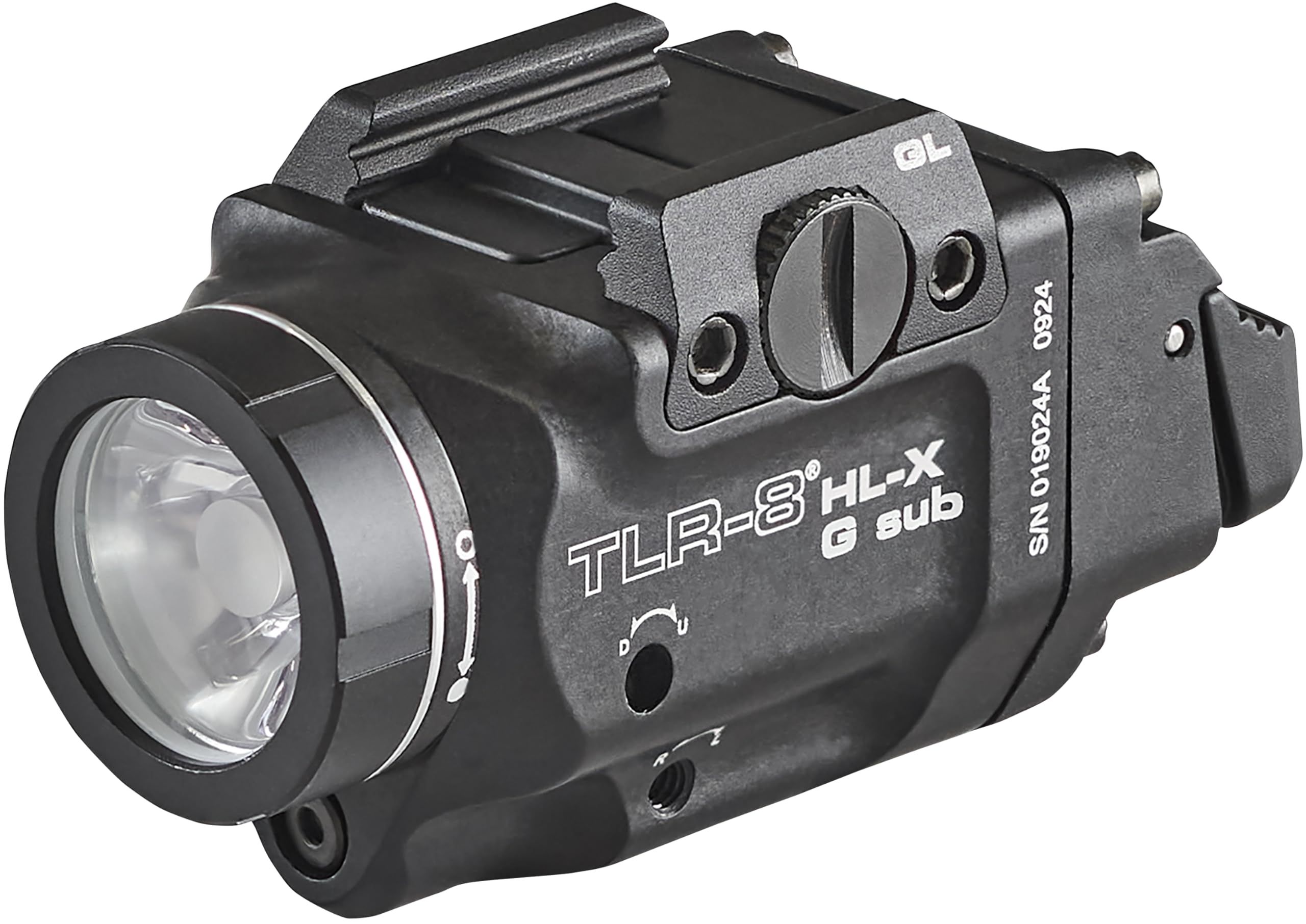 Streamlight 69476 TLR-8 HL-X G sub USB 1000-Lumen Weapon Rail-Mounted Rechargeable Tactical Flashlight with Integrated Green