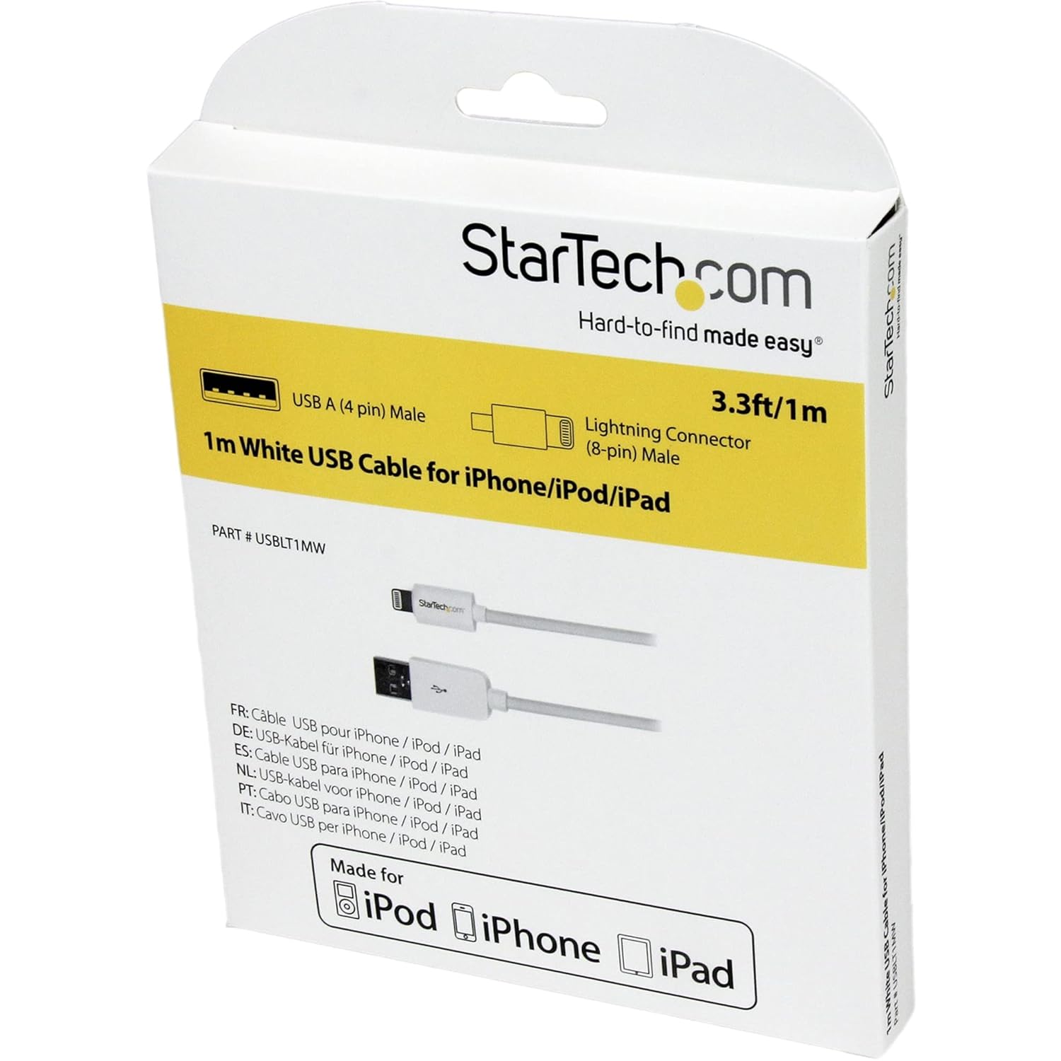 StarTech.com Apple 8-pin Lightning to USB-A Cable - Charge & Sync