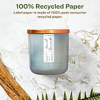 Avery EcoFriendly Matte White Recycled Rectangle Labels, 1-13/16" x 2-3/16", Print-to-The-Edge, Matte White Labels, Permanent Adhesive, Laser/Inkjet Printable, 120 Total 120 labels