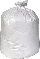 0.45 mil Linear Low Can Liners, 24" x 32", 12 - 16 Gallons, White, Pack Of 500