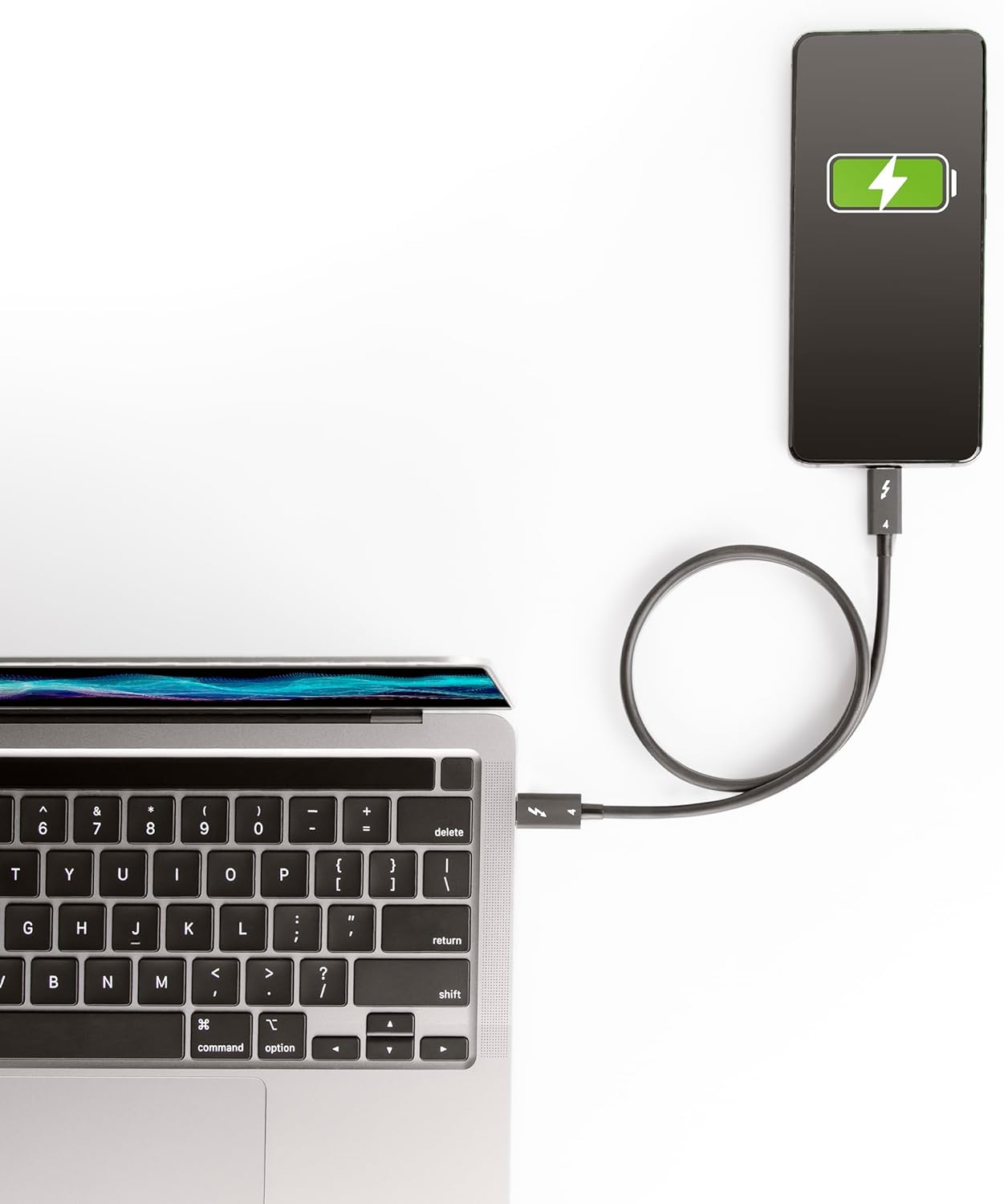 StarTech.com Thunderbolt 4 Cable - 40Gbps, 100W PD, 8K/4K Video, USB-C